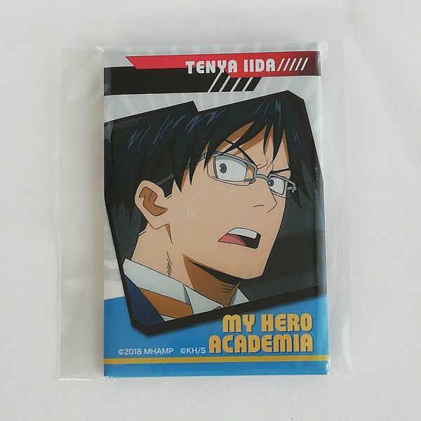 僕のヒーローアカデミア スクエア缶バッジ～飯田天哉☆My Hero Academia: Tenya Iida/Ingenium☆2019年3月 T-ARTS/T2A_画像1