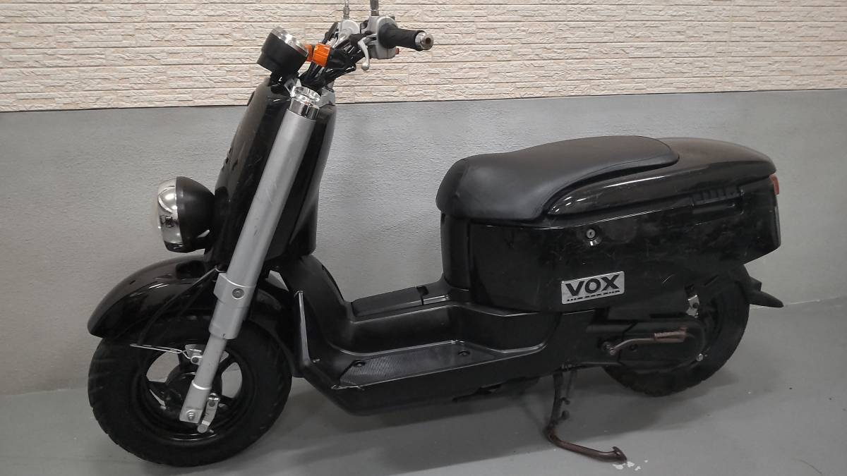 ヤマハ　VOX　SA31J　バッテリー新品　実動　人気のブラック_画像4