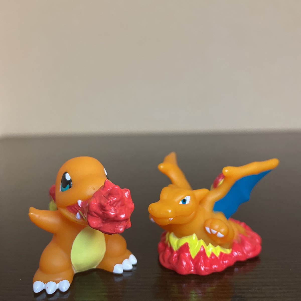 ポケモンキッズ キメわざ ヒトカゲ リザードン 進化 ポケモン フィギュア ポケットモンスター ソフビ 指人形_画像1