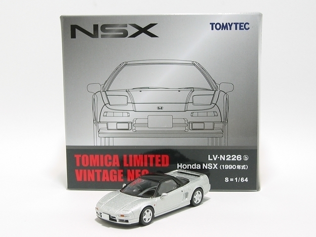  Honda NSX 90 year ( silver )LV-N226b[ Tommy Tec company 1/64 minicar ][ Tomica. hour ]