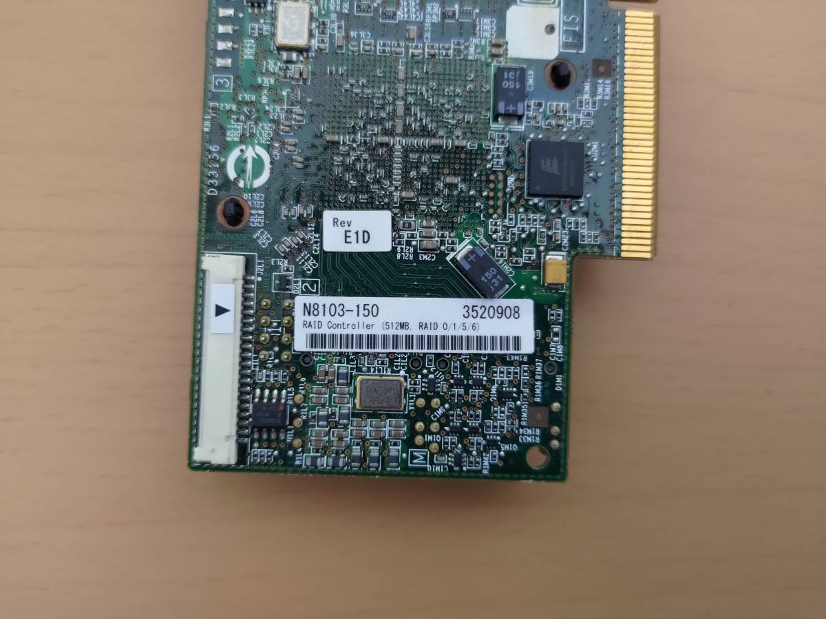 LSI MegaRAID 9267-8i NEC N8103-150 RAIDカード 長期保管品_画像3