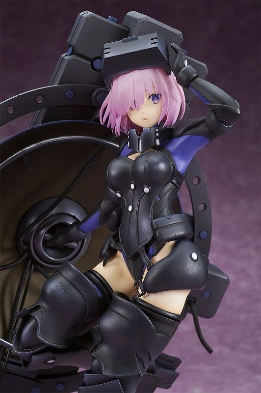 キューズQ Fate/Grand Order シールダー/マシュ・キリエライト オルテナウス 1/7スケール　フィギュア_画像3