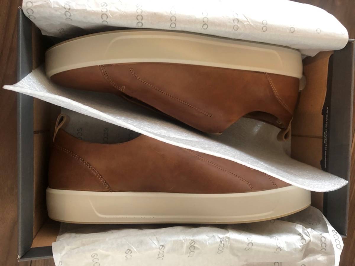 ◆◇送料無料 ECCO SOFT 8 LX CASHMERE EU46 US12-12.5◇◆460214 51053 メンズ スニーカー スリッポン 1