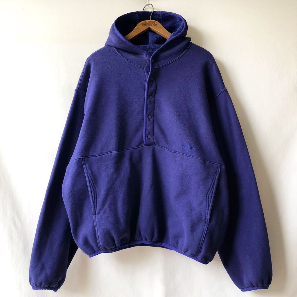 90s Patagonia MATRIX FLEECE HOODED PULLOVER XL USA製 90s Patagonia MATRIX FLEECE HOODED PULLOVER XL USA製