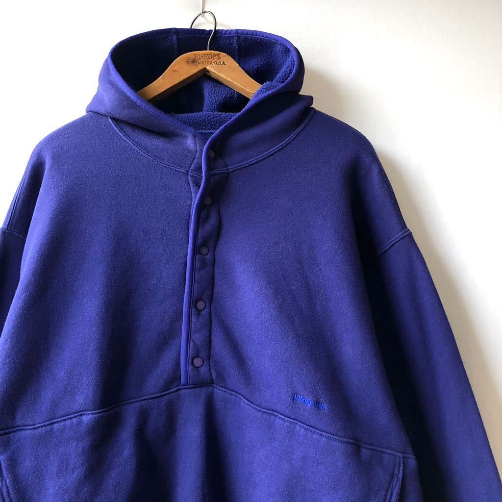 定期入れの 90s Patagonia プルオーバー フーデッド フリース