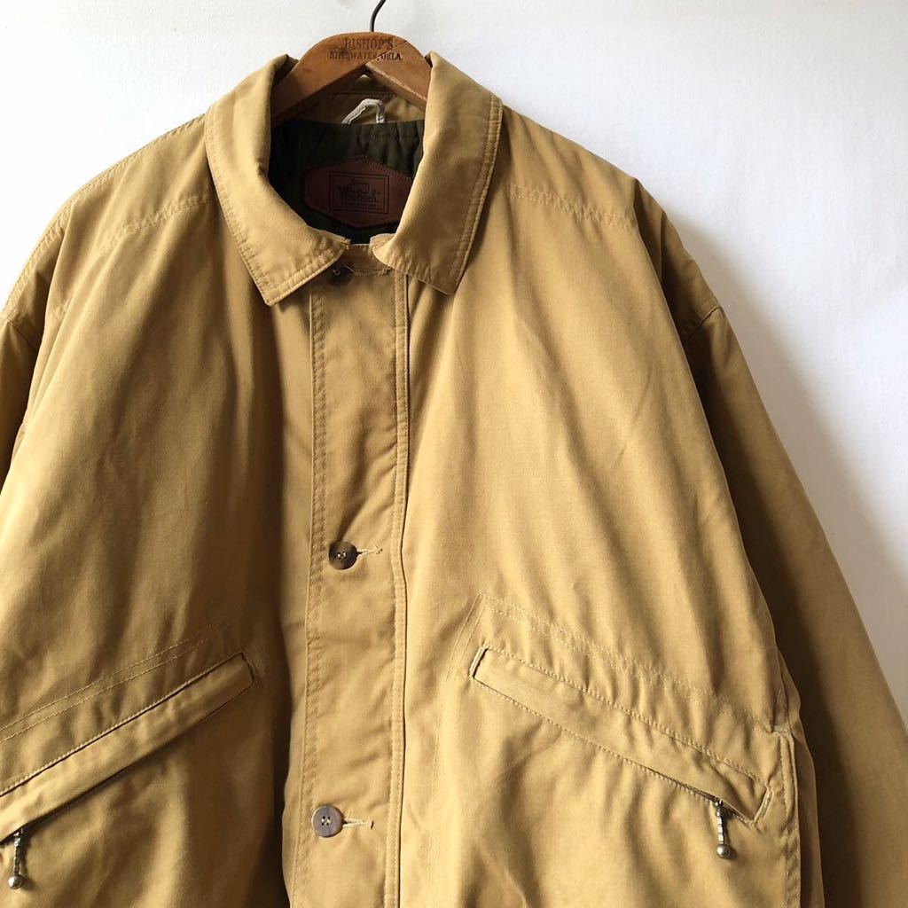 半額SALE☆ XL ジャケット 中綿 WOOLRICH 90s USA製 ヴィンテージ