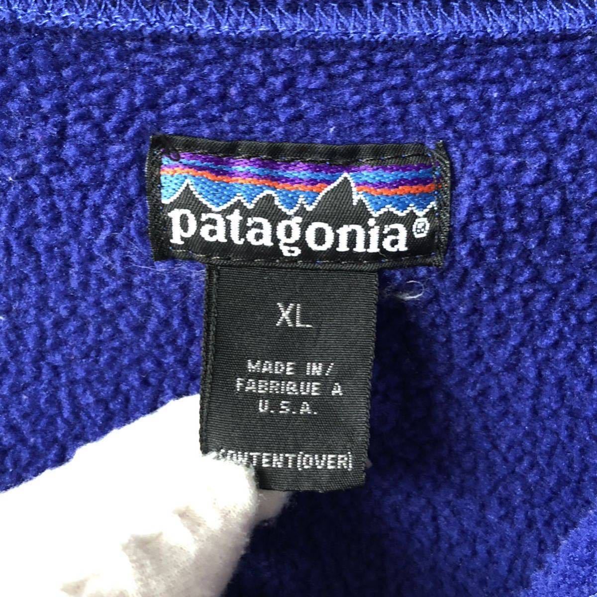 90s Patagonia MATRIX FLEECE HOODED PULLOVER XL USA製 90s Patagonia MATRIX FLEECE HOODED PULLOVER XL USA製