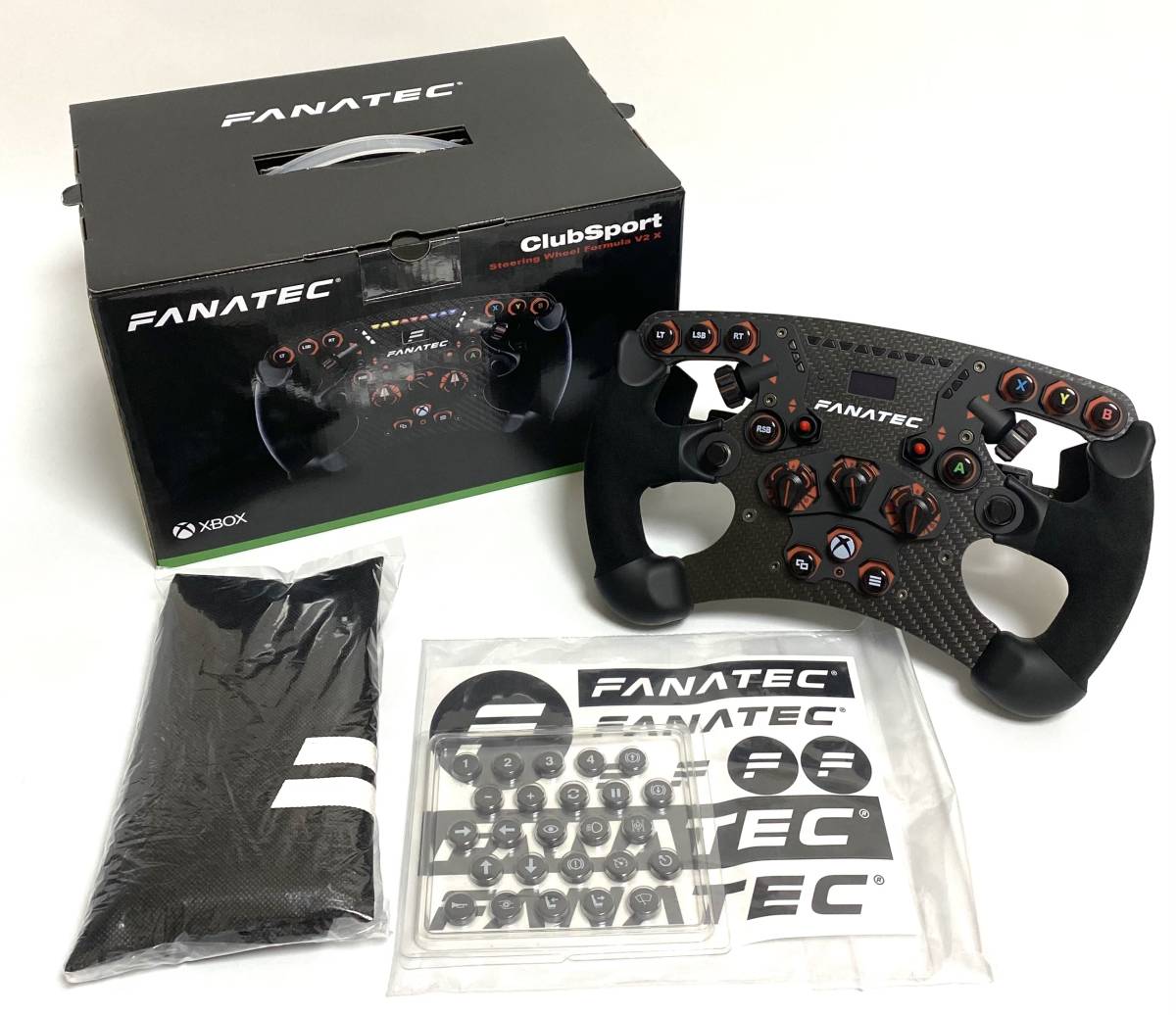 ★未使用？★ FANATEC ファナテック ClubSport Steering Wheel Formula V2.5 X ステアリングホイール フォーミュラ V2.5X I221228