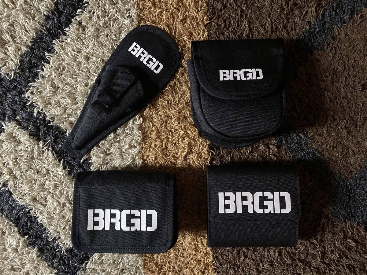 〇超美品〇 バスブリゲード×フルクリップ カスタムバッグ BRGD 7セット BASSBRIGADE×FULLCLIP ポーチ 〇 _画像3