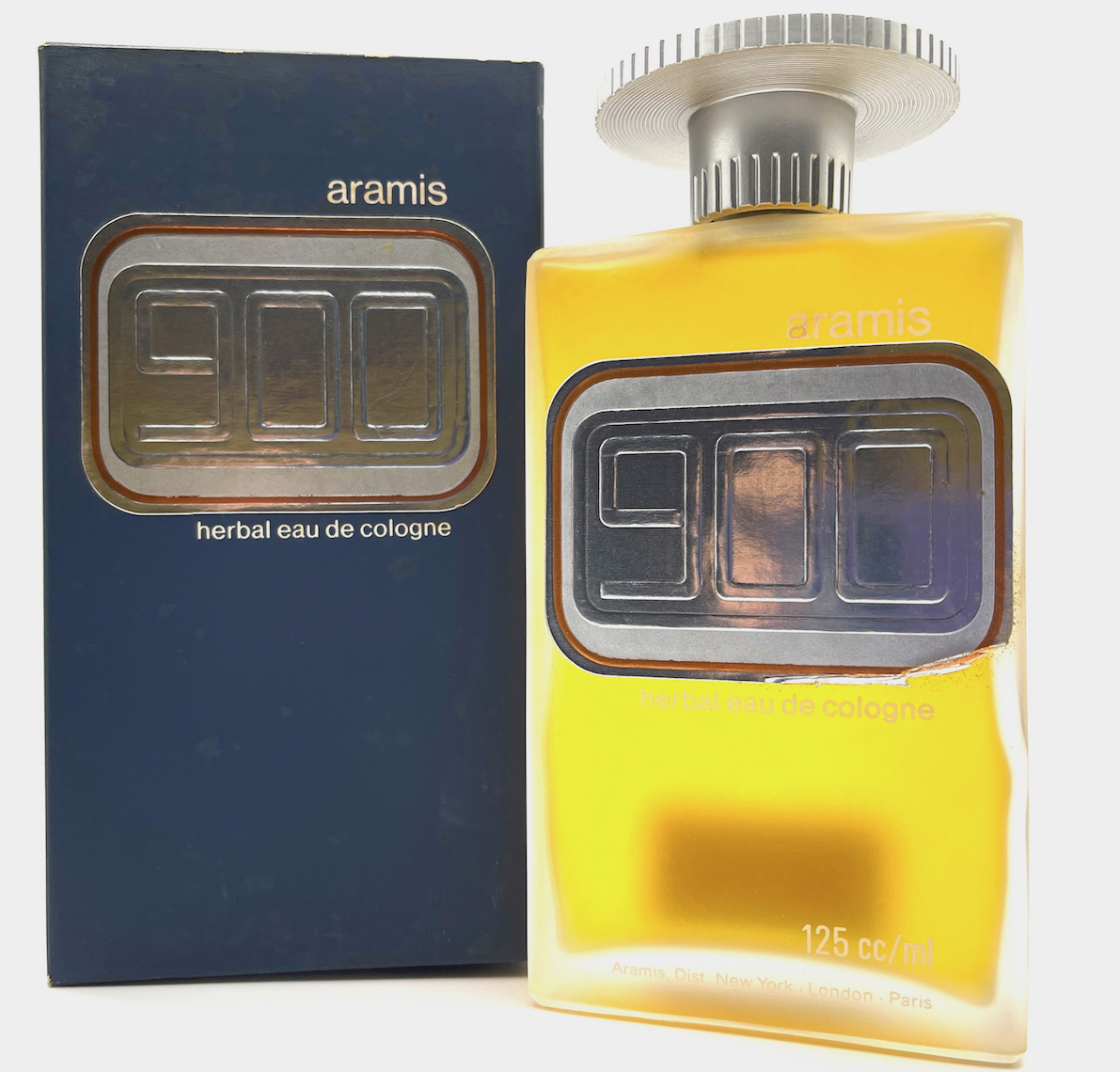 *ARAMIS*VINTAGE 900 HERBAL EDC. 125ml BOTTLE U.S.A.Spec. рис книга@ страна specification * не использовался / выставленный товар / земля внизу склад хранение / супер редкий Vintage / трудно найти 