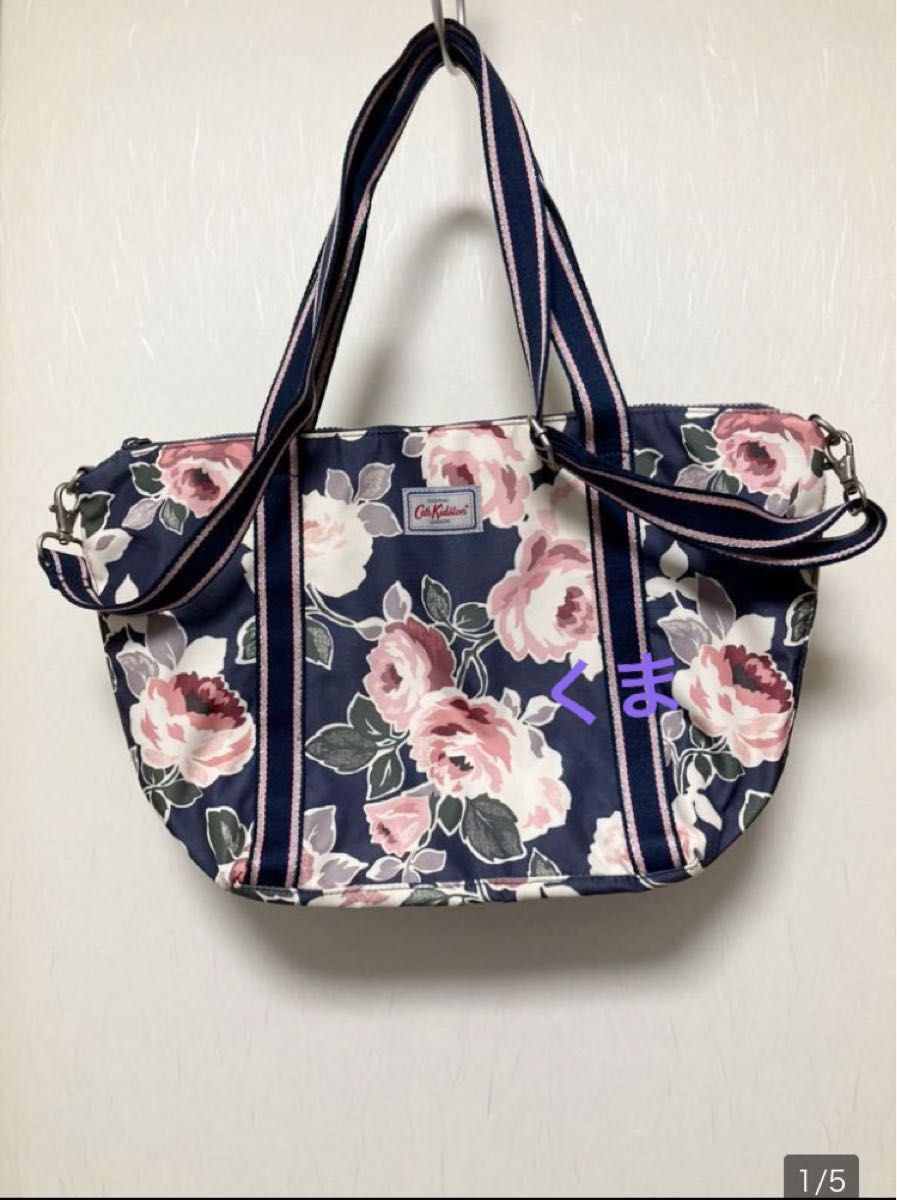 レア　新品　未使用　キャスキッドソン　Cath Kidston トートバッグ　ショルダーバッグ　旅行バッグ　花柄　ボストンバッグ