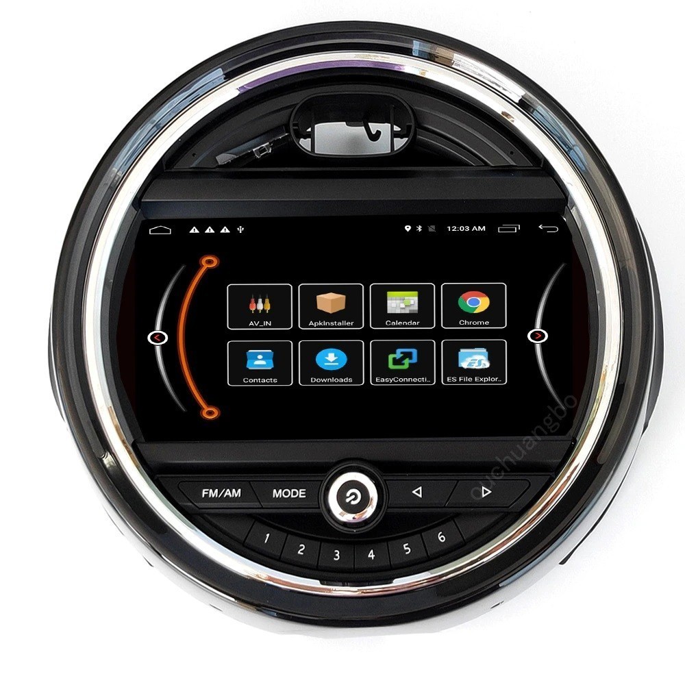  Mini full size navi Android 10.0 F54 F55 F56 F57 F60 Clubman crossover BMW Mini Cooper S D muffler wheel 