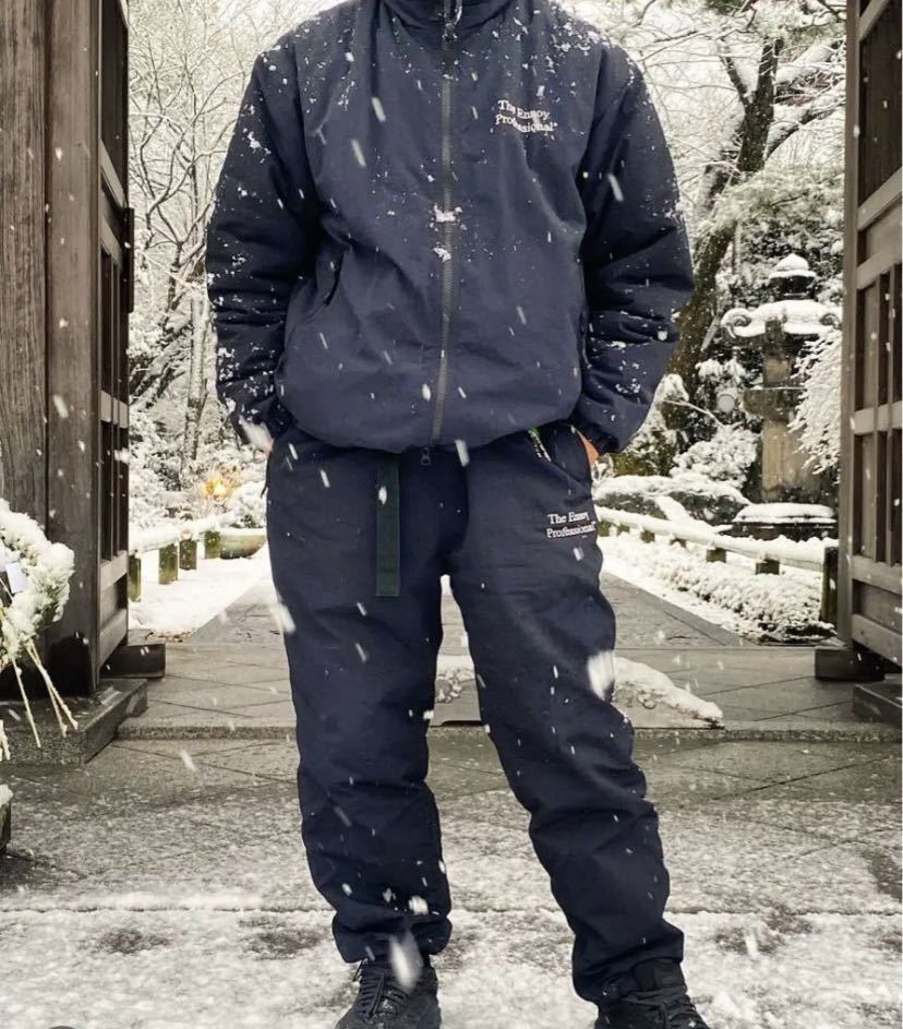 Lサイズ ennoy NYLON PADDED JACKET+PANTS-