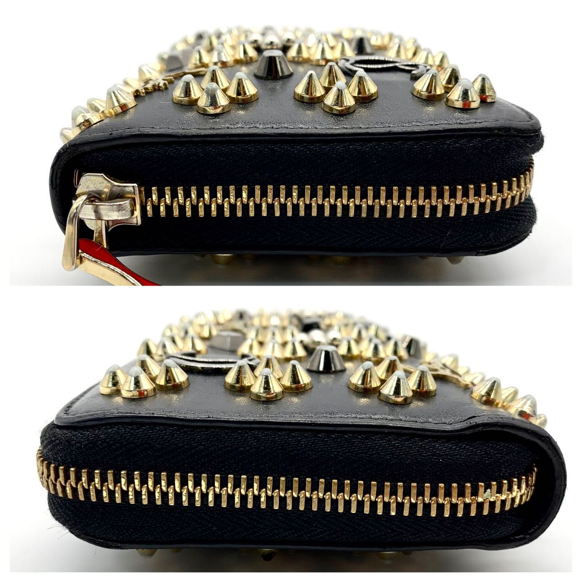 美品】クリスチャンルブタン Louboutin 財布 長財布 パネトーネ