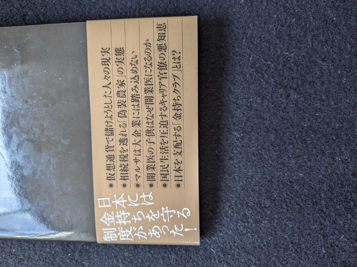 知ってはいけない　金持ち　悪の法則　大企業　開業医　地主　政治　サラリーマン　税金　アンフェア　富裕層の常識　不動産　即決　初版本_画像7