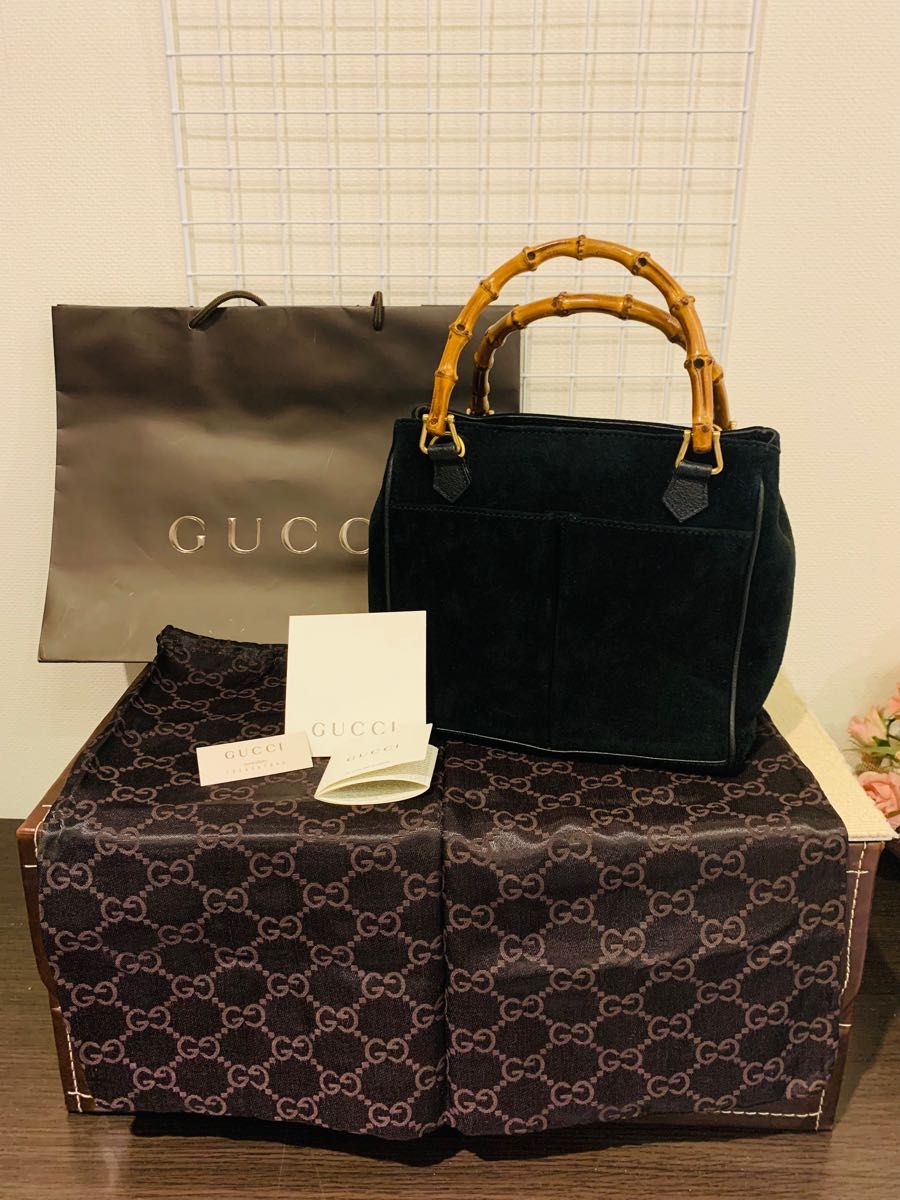 GUCCI グッチ ハンドバッグ バンブー レディースファッション バッグ