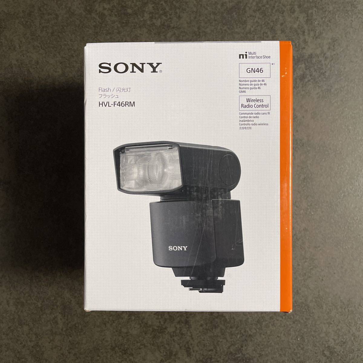 新品／ソニー SONY HVL-F46RM フラッシュ ストロボ α7Ⅳ α7SⅢ カメラ