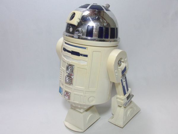当時物 R2-D2 1978 TAKARA ジャンク品 ロボットウォーク STARWARS スターウォーズ ドロイド 人形 フィギュアの画像1