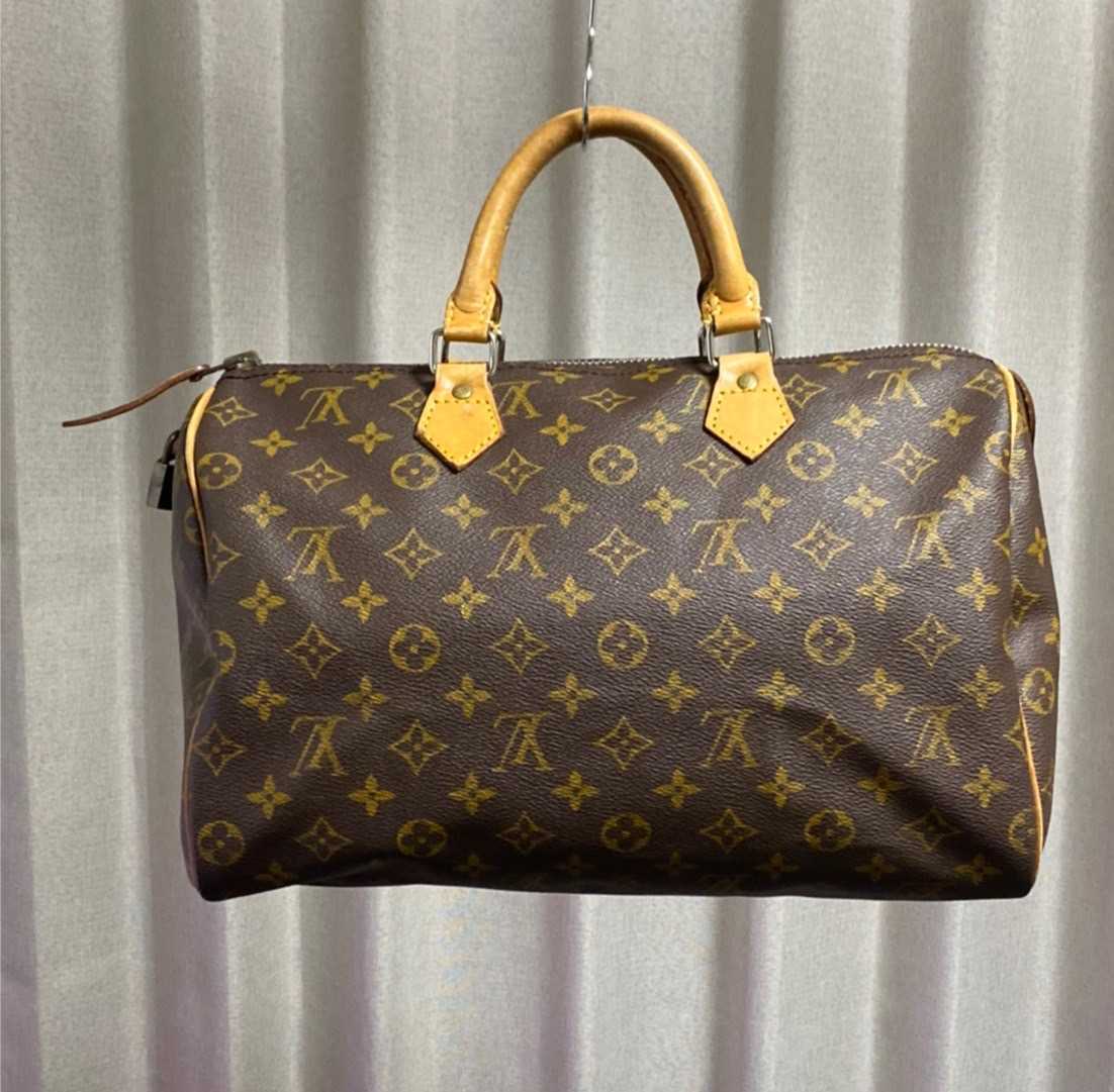 最も完璧なバッグ結婚祝い LOUIS VUITTON スピーディ35 ボストンバッグ モノグラム
