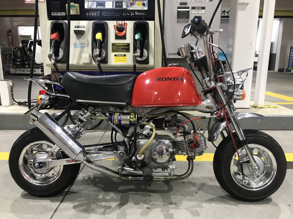 モンキー6V.クラッチ付き.50CC 純正ノーマルエンジン 部品取り