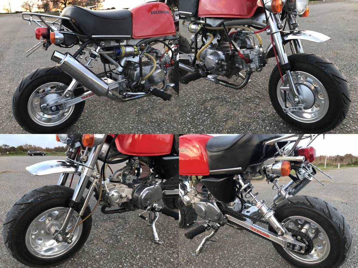 ホンダ ゴリラ Z50J エンジンオーバーホール済 88cc 6V クラッチ付き 4
