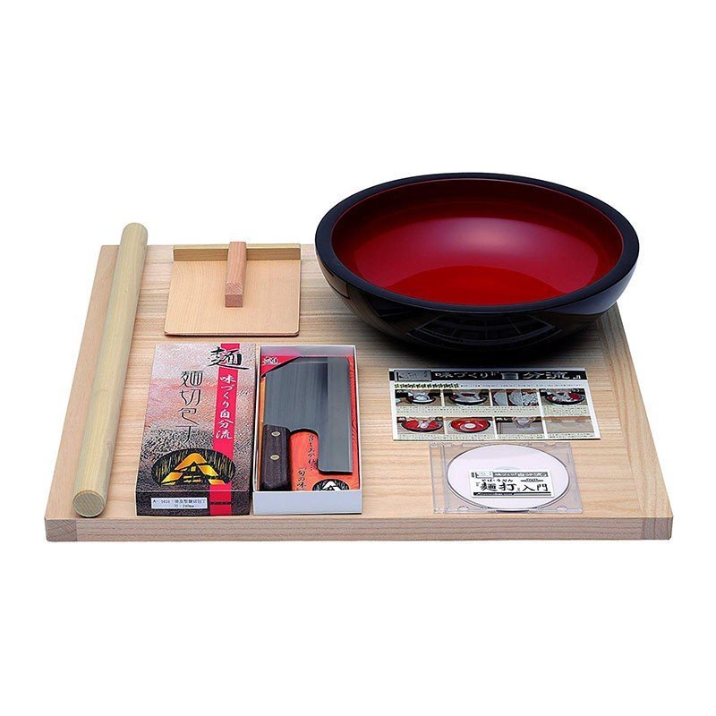 そば打ち道具 麺切 台 麺切り板 スプルース材 止め付き 日本製-