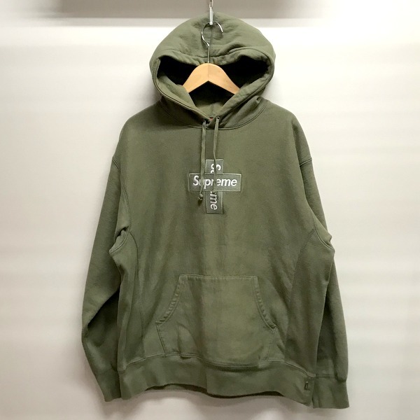 全商品オープニング価格! パーカー クロスボックスロゴ Sweatshirt