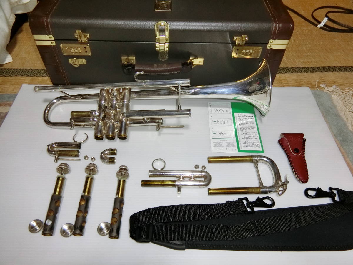 全世界200本限定 野中貿易=バック 60周年記念 Bach Trumpet Yahoo!オークション - 世界で200本限定生産の野中貿易設立60
