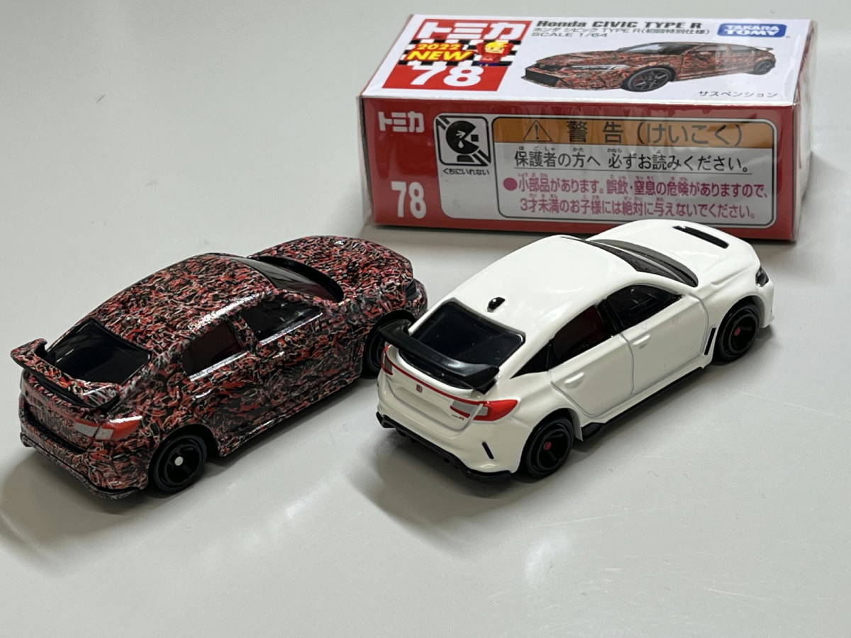 大人気! 初回特別仕様 トミカ No.78 ホンダ シビック TYPE R 通常色 2