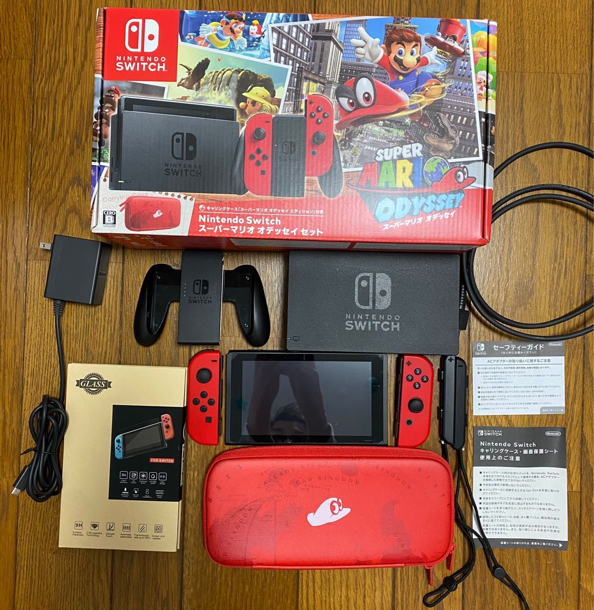 美品·特典付】Nintendo Switch スーパーマリオ オデッセイセット-