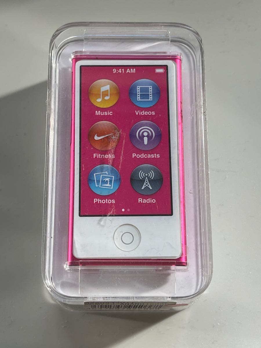 新品未使用】iPod nano(第7世代)16GB ピンク Apple アイポッドナノ