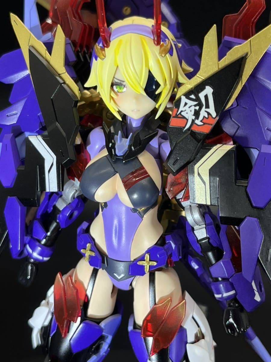 塗装済完成品 コトブキヤ メガミデバイス 皇巫 スサノヲ 改造パーツ