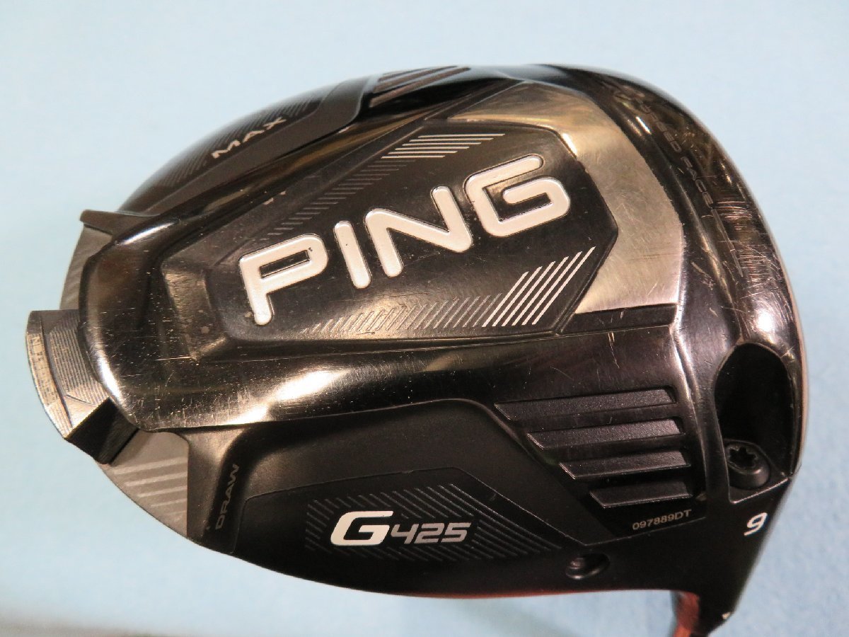 正規品 【中古・訳あり】PING ピン 2020 G425 MAX ドライバー（9°）【S