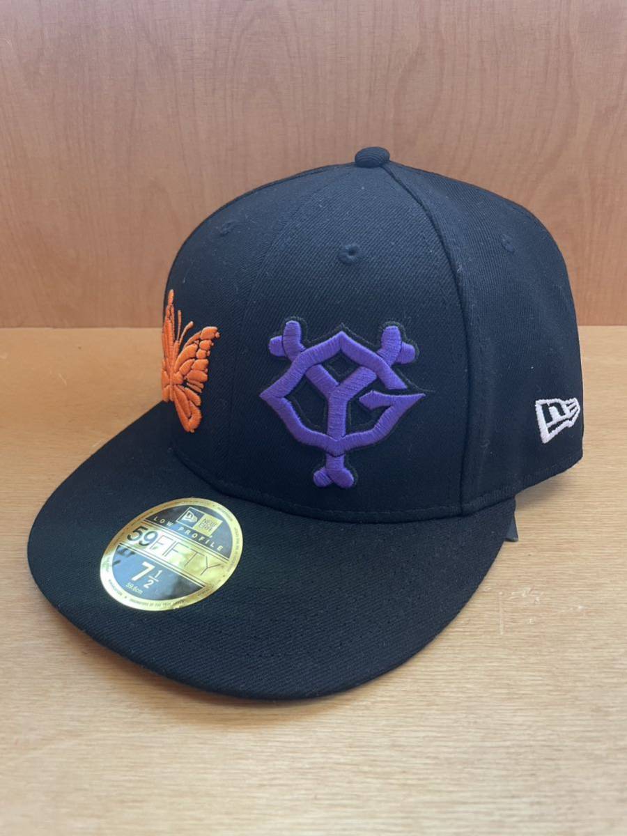 ◎ NEWERA GIANTS × Needles 59FIFTY LP 7 1/2 CAP ニューエラ 読売ジャイアンツ 巨人 ニードルス ネペンテス キャップ TRACK トラック_画像1