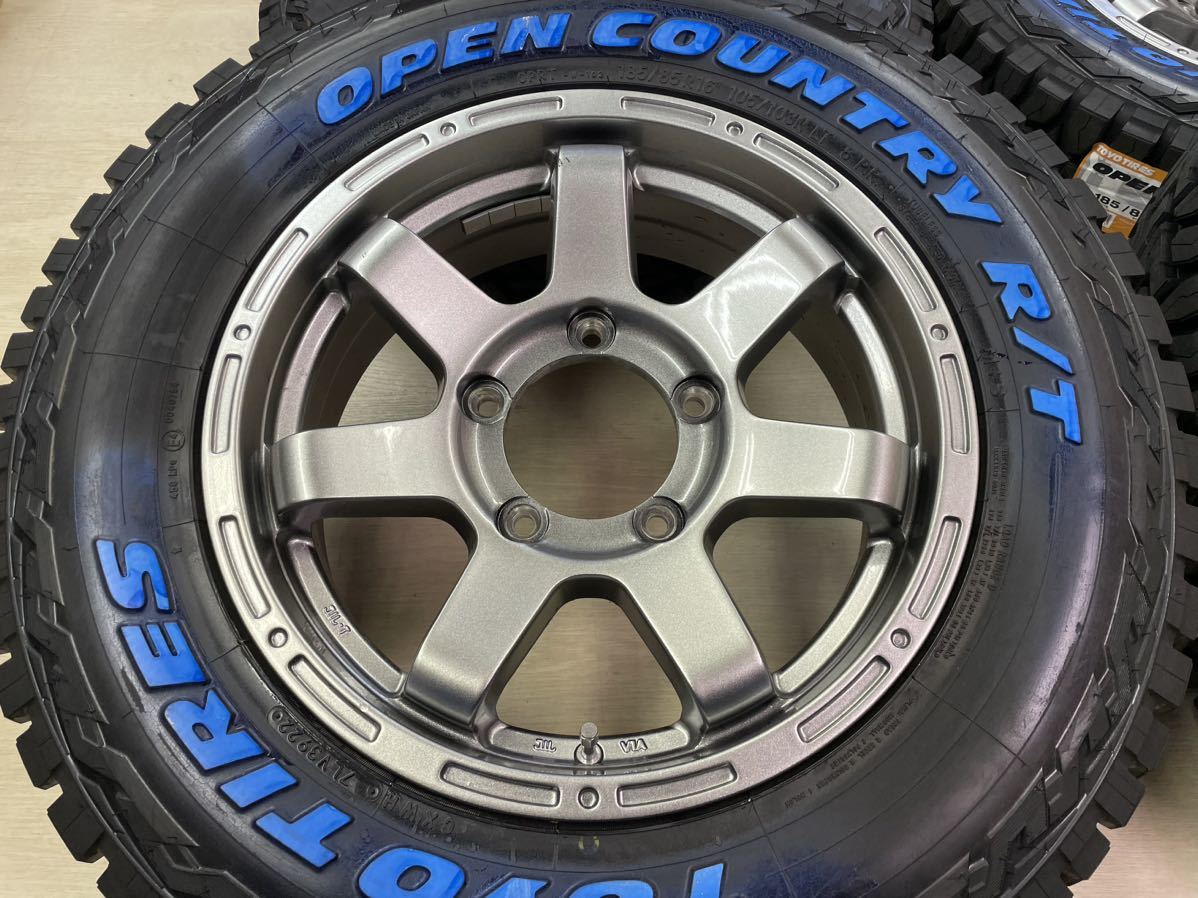 マッドクロスXD-7×オープンカントリーR/T185/85R16☆ジムニー全般に-