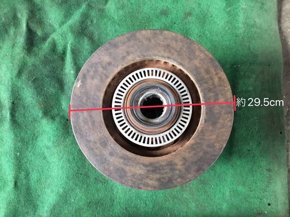 NPR85 H.21 year Elf wide in tepe hub rotor ABS attaching (L) P 221226 same day shipping possible Isuzu left right combined use disk brake 898049168 27k