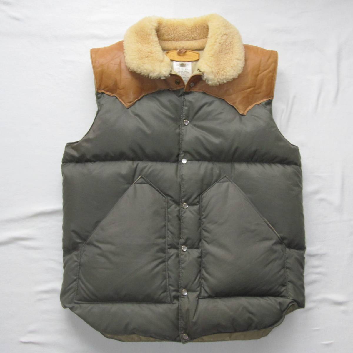 ☆70s ビンテージ ロッキーマウンテン ダウンベスト (40) オリジナル / vintage / 1970s / ROCKY MOUNTAIN / DOWN VEST / CHIRSTY_画像1