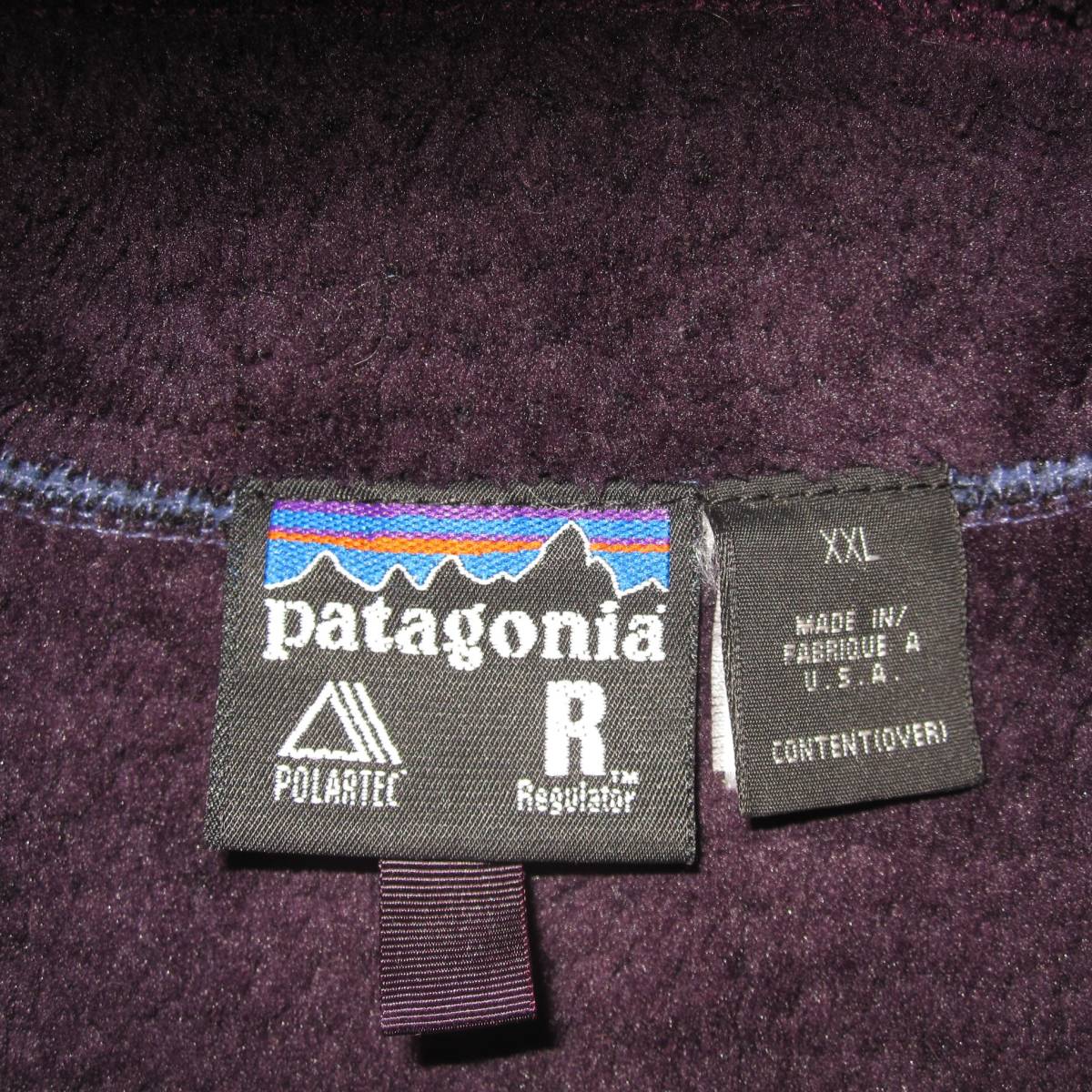 ☆'01 パタゴニア R4 ベスト (XXL) ジャズブルー / 刺繍タグ / USA製 / ビンテージ / レトロ / r2 R4ジャケット / patagonia