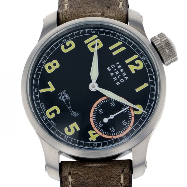 テッラ チエロ マーレ TERRA CIELO MARE フェラーリン TC7044AC3PA ブラック文字盤 新品 腕時計 メンズ