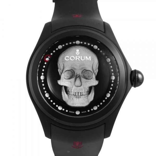  Corum CORUM L390/03337 black face new goods wristwatch men's 