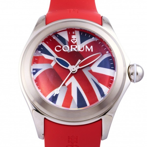 コルム CORUM バブル 47 フラッグ L082/03308 レッド文字盤 新品 腕時計 メンズ