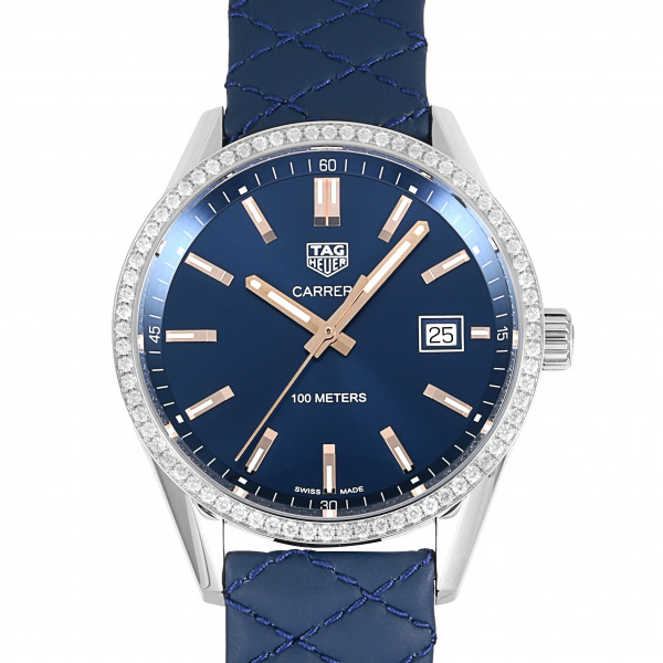 大人の上質  タグ・ホイヤー メンズ 腕時計 新品 ブルー文字盤 WAR1114.FC6391 カレラ HEUER TAG カレラ