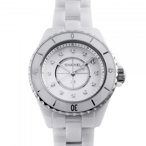 シャネル CHANEL J12 33MM H5704 ホワイト文字盤 新品 腕時計 レディース_画像1