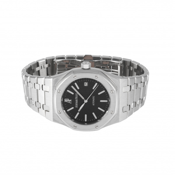 o-tema*pigeAUDEMARS PIGUET Royal дуб 15300ST.OO.1220ST.03 черный циферблат б/у наручные часы мужской 