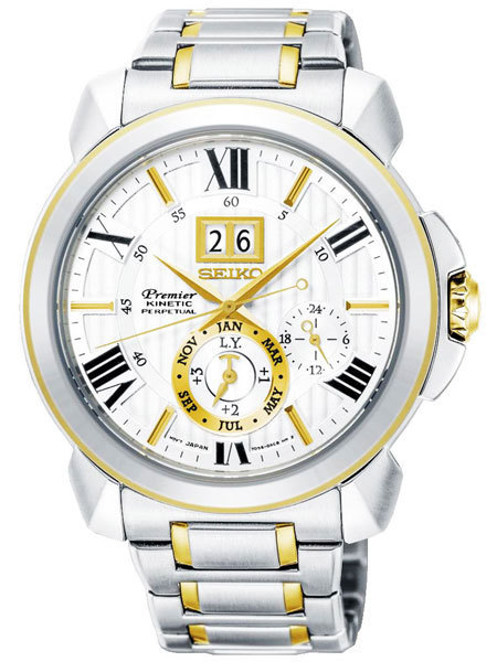 セイコー SEIKO プルミエ Premier キネティック メンズ パーぺチュアル