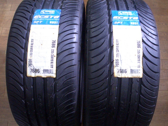 新品】クムホ kumho ECSTA KU31 235/35R19 2本...+soporte.cofaer.org.ar