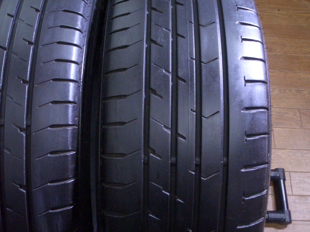 ①【溝あり】グッドイヤー GOODYEAR EAGLE RV-F 225/55R17 2本 A4 A6 CR-V レクサスLS デリカ アルファード レガシー CL500 S350 E220d_画像3