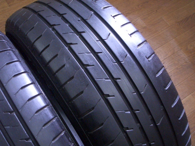 ①【溝あり】グッドイヤー GOODYEAR EAGLE RV-F 225/55R17 2本 A4 A6 CR-V レクサスLS デリカ アルファード レガシー CL500 S350 E220d_画像4