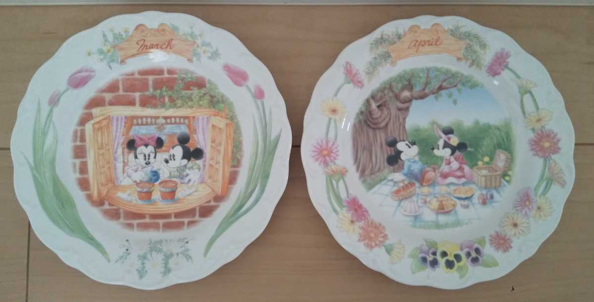 59%OFF!】 東京ディズニーランド限定1月〜12月デザイン飾り皿
