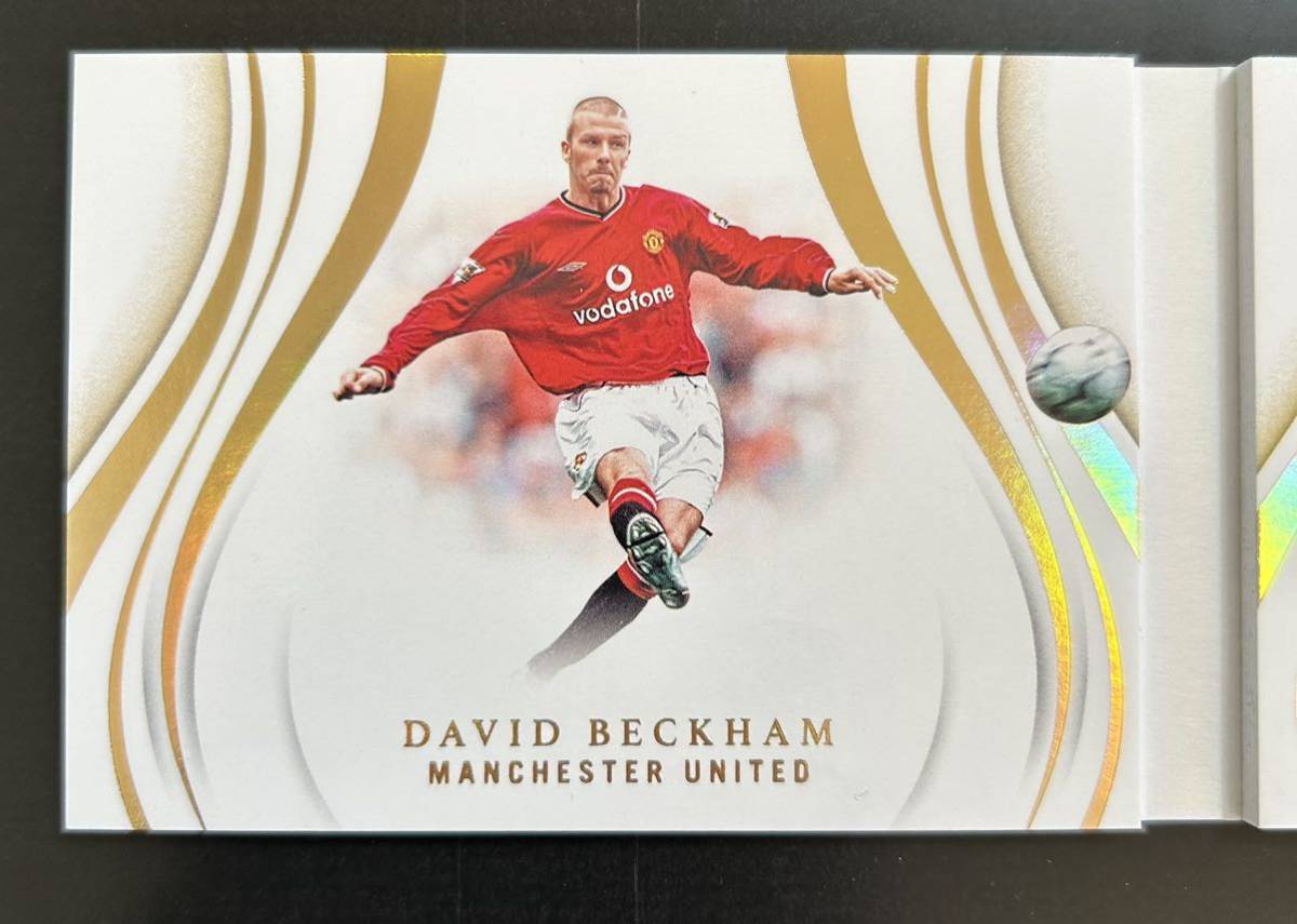 2020 Immaculate Soccer David Beckham Manchester United Auto 49枚限定 Booklets 貴重な直書きサイン ベッカム サインカード_画像3